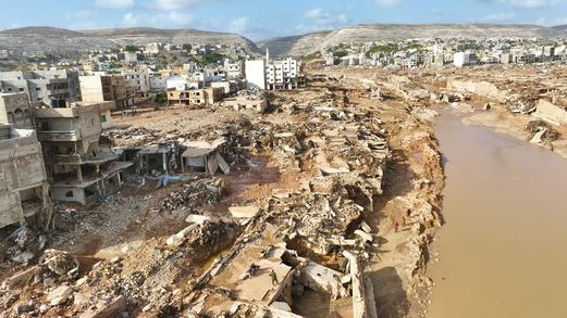 ليبيا تدعو للمشاركة في مؤتمر إعادة إعمار درنة 