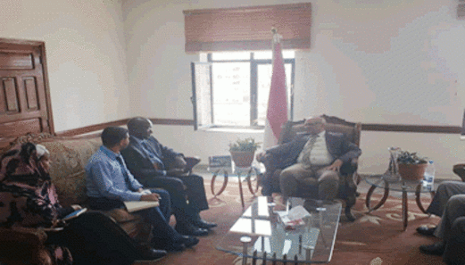 وزير التخطيط يلتقي مدير التخطيط والمتابعة بمنظمة اليونيسف