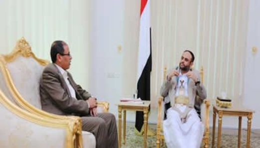 رئيس المجلس السياسي الأعلى يلتقي وزير الإعلام
