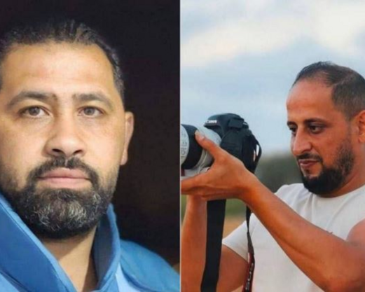 استشهاد صحفيين فلسطينيين اثنين وإصابة ثالث إثر غارة صهيونية استهدفت برجا سكنيا غرب مدينة غزة