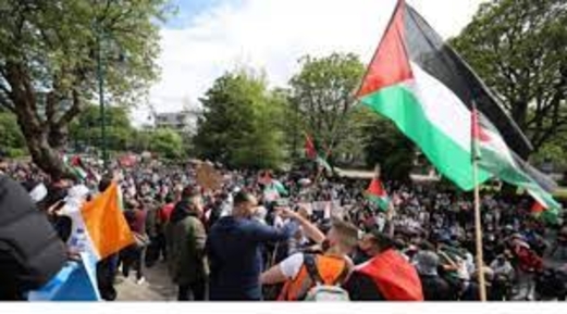 مظاهرات في إيرلندا والسويد تنديدا بالعدوان الصهيوني