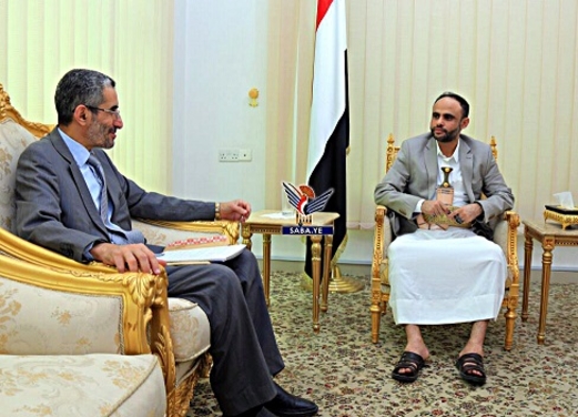 الرئيس المشاط يلتقي رئيس الهيئة الوطنية العليا لمكافحة الفساد