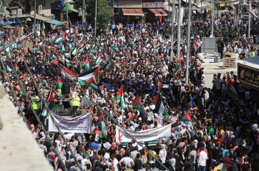 مظاهرات عربية رفضا لمجزرة المعمداني