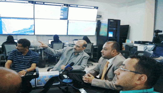مقبولي يطلع على سير العمل بوزارة النقل والهيئات والمؤسسات التابعة لها