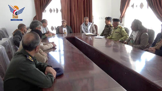 مناقشة الية تنفيذ ازالة الصخور  الآيلة للسقوط في مدينة ثلاء التاريخية بعمران