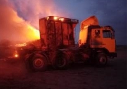 طيران الاحتلال الأميركي ينفذ عدواناً في البوكمال بريف دير الزور الشرقي في سوريا