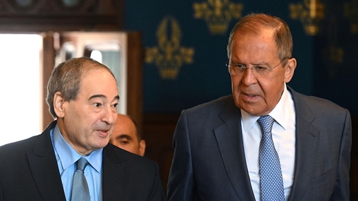 لافروف للمقداد: الضربات الجوية الصهيونية الأمريكية على سوريا غير مقبولة