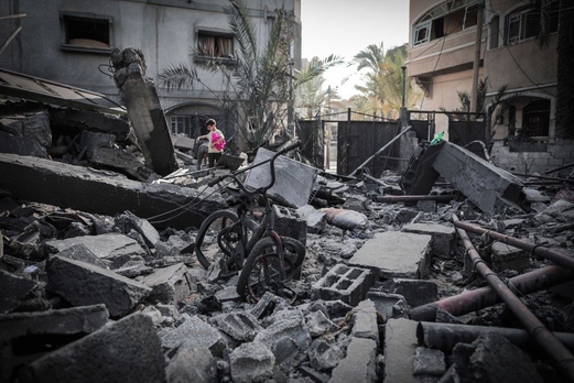 شهداء وجرحى جراء قصف صهيوني لمدرسة بحي الشيخ رضوان شمال غزة