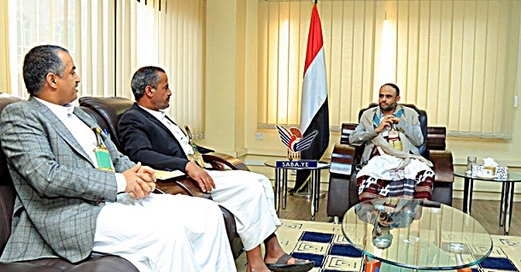 الرئيس المشاط يلتقي رئيس مؤسسة الارتقاء للتنمية الزراعية