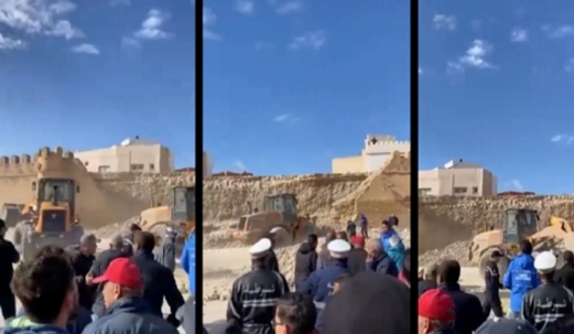 مقتل ثلاثة واصابة اثنين في انهيار جزء من سور المدينة العتيقة في القيروان بتونس