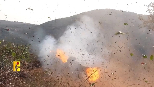 لبنان : المقاومة الإسلامية تدمر منصتين للقبة الحديدية  بسلاح المدفعية