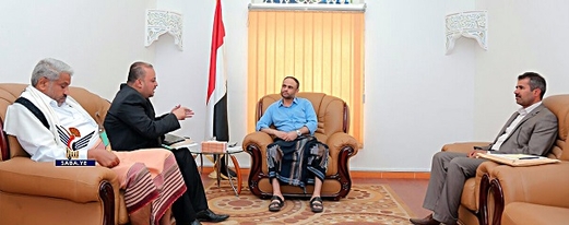 الرئيس المشاط يلتقي مقبولي وقحيم والمداني