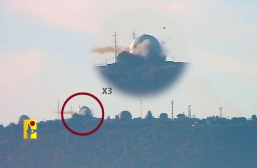 الكيان الصهيوني يعترف بتدمير “قاعدة ميرون “من قبل حزب الله