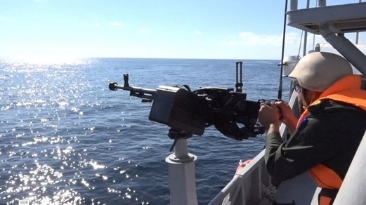 سفن للحرس الثوري الإيراني تشارك في مناورات صينية روسية مشتركة في المحيط الهندي