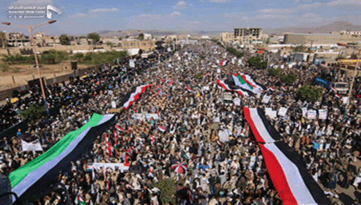 العاصمة صنعاء تشهد أكبر مسيرة بالمنطقة لإحياء يوم القدس العالمي