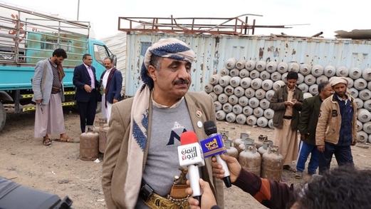 وزير النفط يدشن المرحلة الثانية من استبدال اسطوانات الغاز التالفة