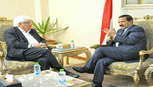 وزير الخارجية يلتقي المبعوث الخاص للأمين العام للأمم المتحدة