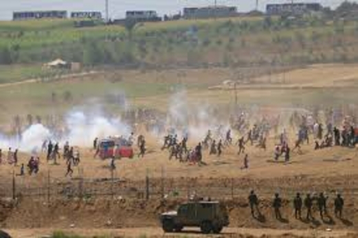 إصابة 23 مواطنا مقدسيا في بيت حنينا والاحتلال الإسرائيلي يغلق القدس