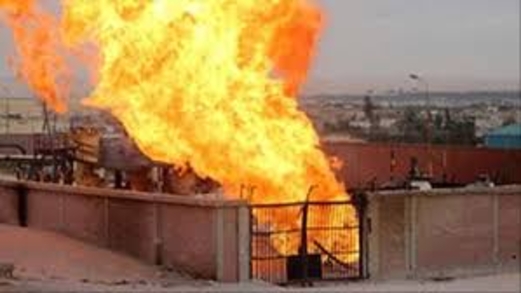 مجهولون يفجرون خطا للغاز في سيناء المصرية