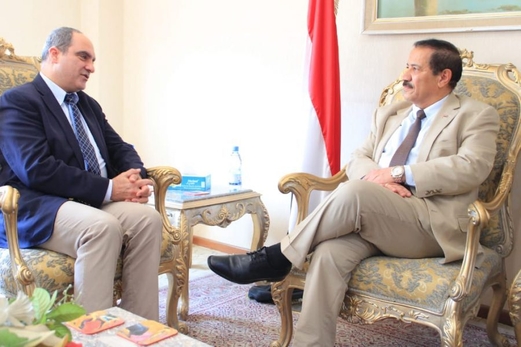 وزير الخارجية يلتقي المدير الاقليمي لمكتب الأمم المتحدة للشئون الإنسانية