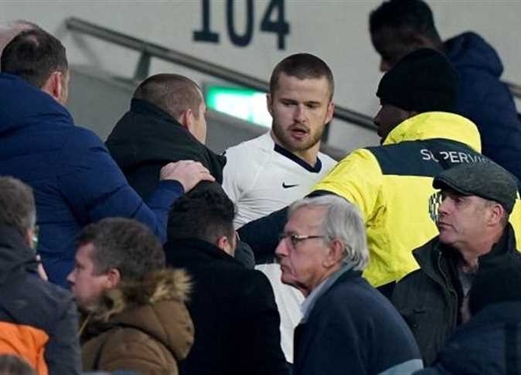 إيقاف داير لاعب توتنهام أربع مباريات للشجار مع مشجع