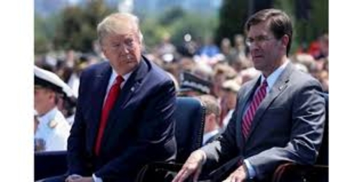 ترامب ينوي إقالة إسبر وتعيين وزير شؤون المحاربين القدامى خلفا له