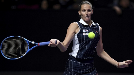 التشيكية بليسكوفا تتغلب على المصرية ميار في فرنسا للتنس