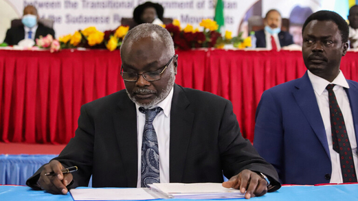 الحكومة السودانية توقع في جوبا اتفاق السلام النهائي مع “الجبهة الثورية”