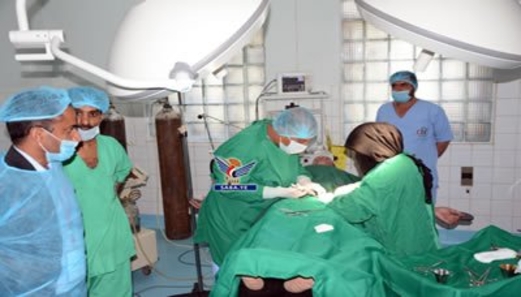 المخيم الطبي بهيئة 26 سبتمبر يستقبل ألفين و697 حالة