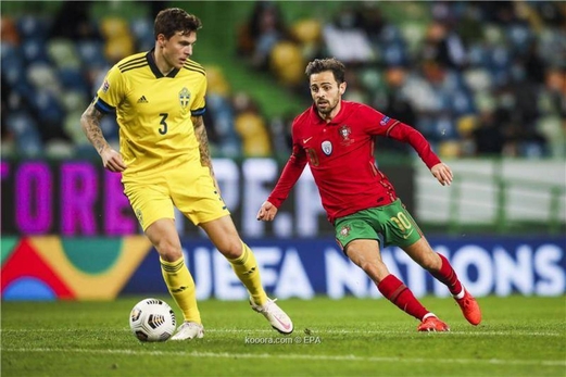 البرتغال تتغلب على السويد بثلاثية ضمن منافسات دوري أمم أوروبا