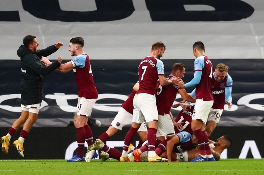 بهدف عالمي.. ريمونتادا تاريخية لويستهام ضد توتنهام