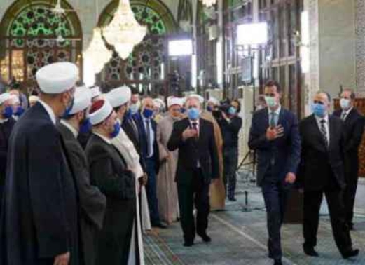 الأسد يبحث مع وفد روسي المؤتمر الدولي