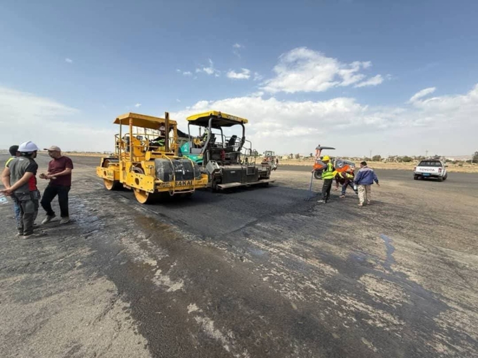 مطار صنعاء الدولي يعود للخدمة بعد إصلاح أضرار العدوان السعودي