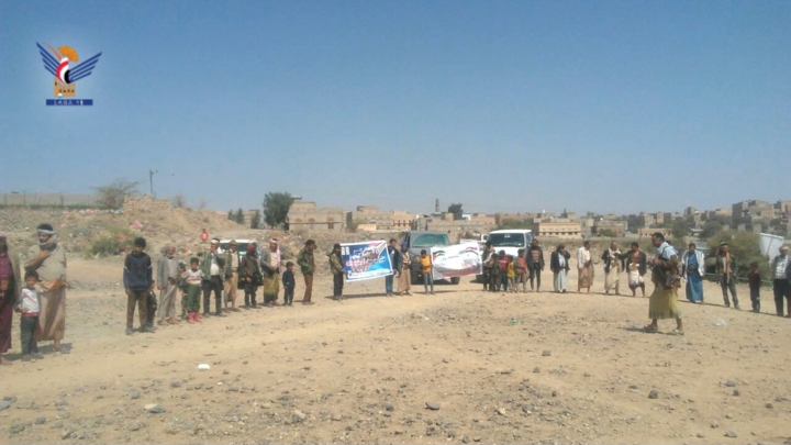 وقفات قبلية بمديريتي ولد ربيع والعرش تأكيدًا على ثبات الموقف المساند لغزة
