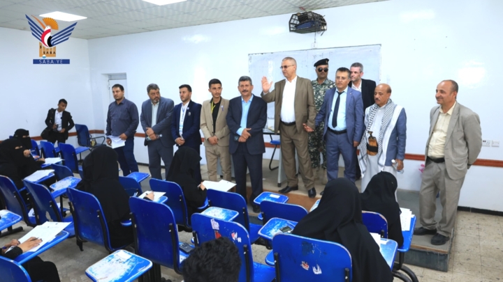 تدشين اختبارات المفاضلة للمتقدمين للتنافس على المقاعد الطبية بجامعة إب