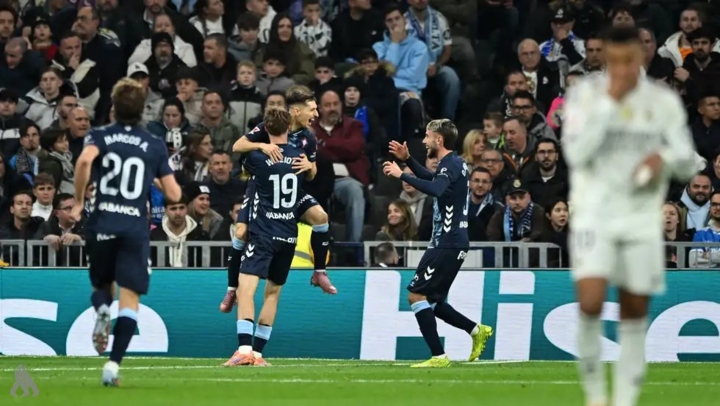 ريال مدريد يخسر بهدفين دون مقابل امام سيلتا فيغو في الدوري الإسباني 