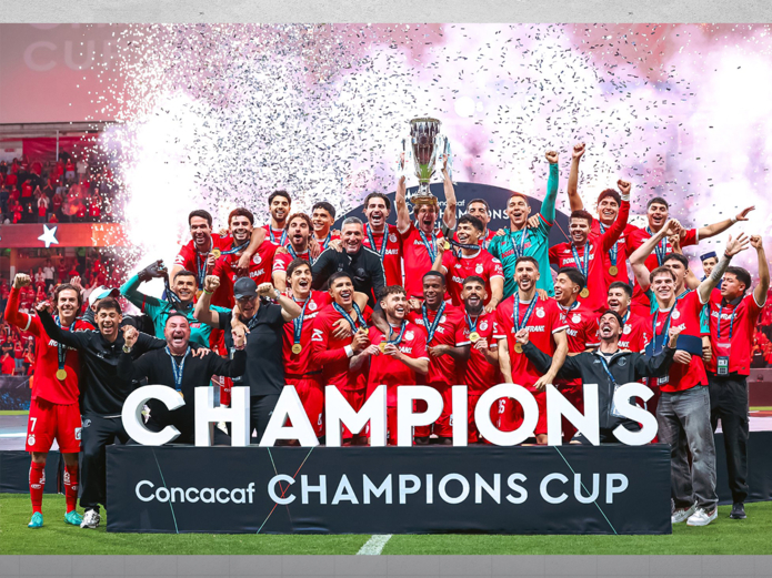 تولوكا المكسيكي يتوج بلقب دوري أبطال كونكاكاف للمرة الثالثة في تاريخه