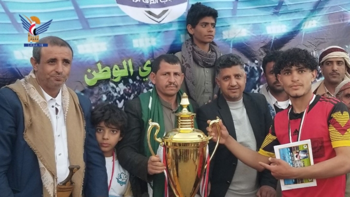 النصر بطلا لكأس الوفاء للفقيدين سام وعبدالدائم حاتم بمديرية ضوران في ذمار