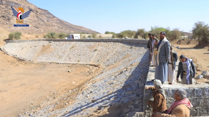 تفقد سير العمل بمشروعي بحيرتي مياه فلة والنجد الأحمر بصعدة
