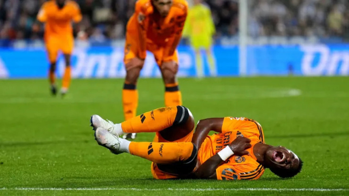 الإصابة تُبعد المهاجم الدولي البرازيلي فينيسيوس عن ريال مدريد