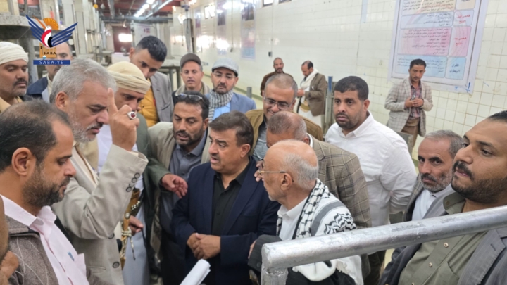 استلام مشروع توريد وتركيب معدات صالة السلاخة بالمسلخ المركزي في أمانة العاصمة