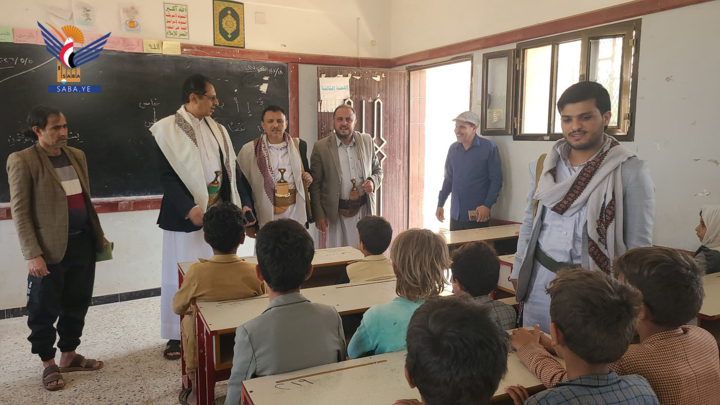تفقد الأنشطة الصيفية بمديريتي المدينة وجبل المحويت