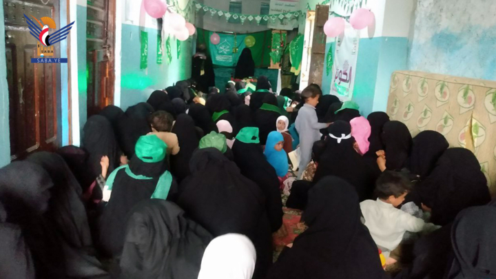 فعاليات للهيئة النسائية في حجة بذكرى المولد النبوي الشريف 