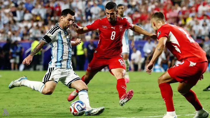 الأرجنتين تهزم سويسرا وتضرب موعداً مع إنجلترا في نصف نهائي مونديال 2026