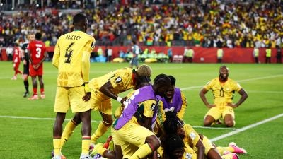 غانا تخطف فوزاً صعباً من بنما بعد هدفٍ قاتل في آخر أنفاس المباراة