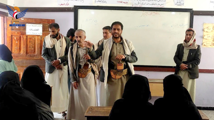 تفقد الأنشطة الصيفية بمديرية جبلة في إب