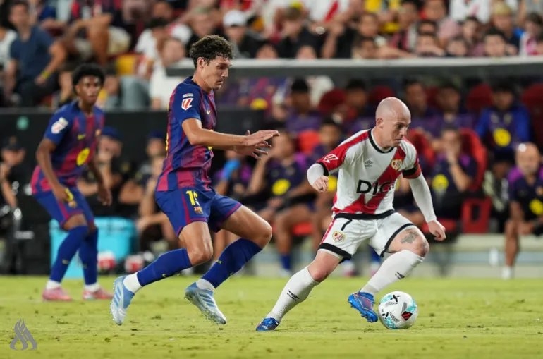 برشلونة يسقط في فخ التعادل أمام فاليكانو في الليجا
