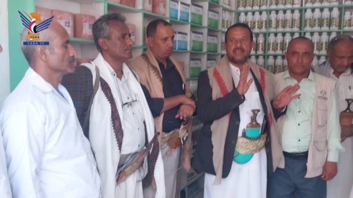 تعز.. افتتاح العيادة والصيدلية البيطرية في جمعية شرعب الرونة