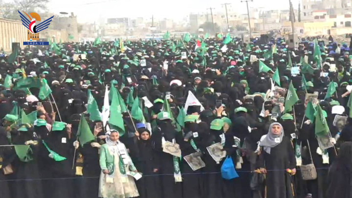 فعالية نسائية بمحافظة صنعاء بذكرى المولد النبوي