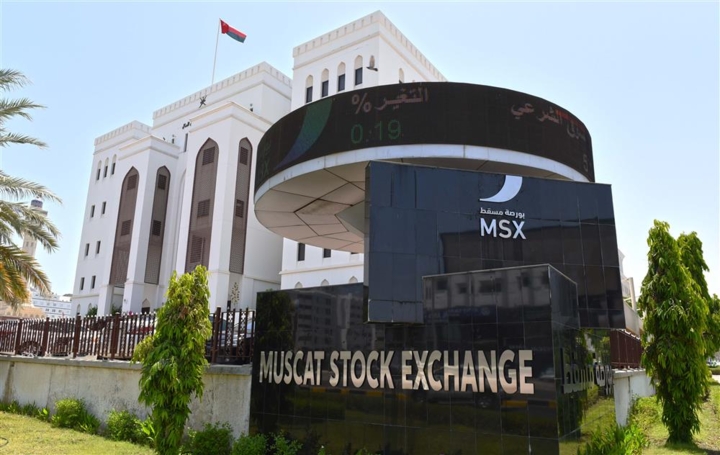 انخفاض مؤشر بورصة مسقط بنسبة 0.45 بالمائة
